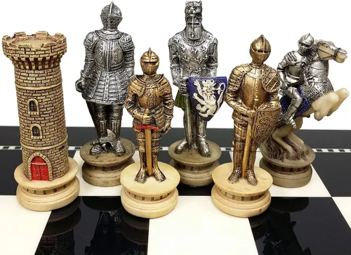 Vista 13 de Alicia en el país de las maravillas Fantasy Chess Men Set - NO Board