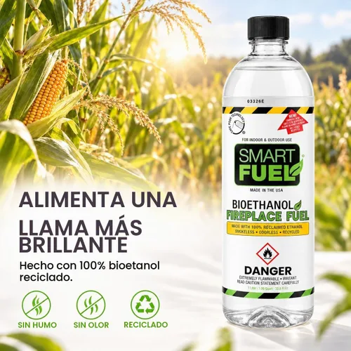 Vista 9 de SmartFuel - Combustible de bioetanol, alcohol desnaturalizado para fogatas