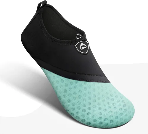 Vista 2 de SAYOLA - Zapatos acuáticos para natación, playa, piscina, yoga y surf, con secado rápido, sensación descalza y estilo calcetín (SB001)