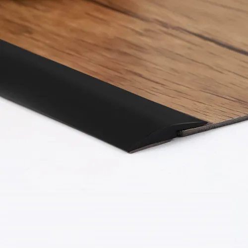 Vista 7 de Tira de transición de piso de 3.3 pies, borde autoadhesivo para alfombras, encuadernación de bordes de baldosas laminadas de vinilo, tiras amarillo