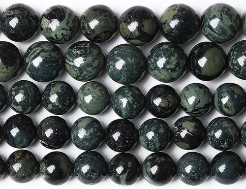 Vista 22 de 4MM 86 piezas Cuentas sueltas de piedra natural de amazonita calcedonia para hacer joyería DIY Pulsera Collar 1 hebra