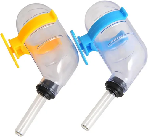 Vista 6 de Mini alimentador de botellas de agua antigoteo para hámsters, erizos, planeadores, ratas, ratas y otras mascotas y animales pequeños, dispensador