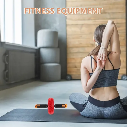 Vista 7 de Multi-functional Ab Roller Wheel with Enhanced Resistance Core Strengthening Fitness Abdominal Exercise Trainer for Home and Office Small Workout