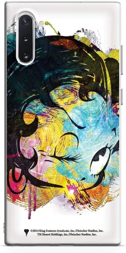 Vista 15 de Inspired Cases - Funda para iPhone 13 Mini con textura 3D - Funda protectora de goma para iPhone 13 Mini de Apple - Betty Boop Art