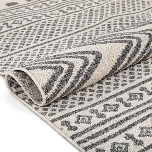 Vista 7 de Well Woven Alfombra de enrejado marroquí, color azul claro