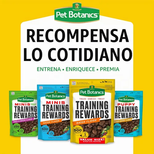 Vista 7 de Pet Botanics Training Rewards Golosinas para perros, hechas con hígado de cerdo real, enfoca, motiva, recompensa, acelera la curva de aprendizaje