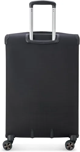 Vista 14 de DELSEY PARIS Helium DLX Softside - Maleta expandible con ruedas giratorias, azul marino, a cuadros, mediano de 25 pulgadas