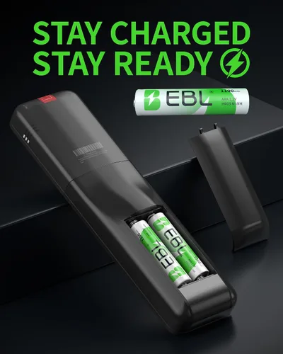Vista 2 de EBL Baterías AAA recargables (16 unidades) Ready2Charge 1100mAh 1.2V Batería Ni-MH