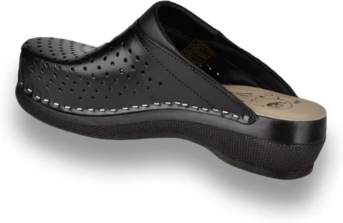Vista 3 de Leon PU100 - Zapatillas de piel para mujer