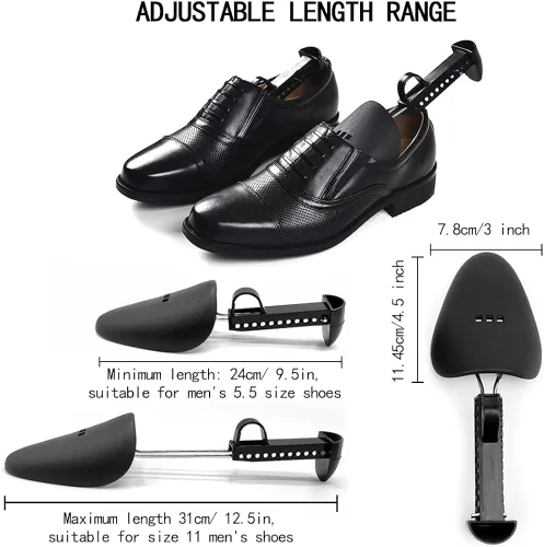 Vista 2 de PHABULS Árboles de zapatos de longitud ajustable para hombre