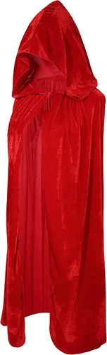 Vista 4 de Crizcape - Disfraces para niños, capa con capucha para fiesta de Halloween, para niños de 3 a 18 años Morado