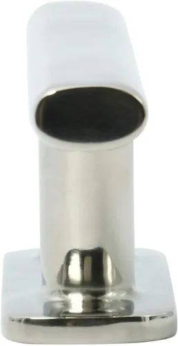 Vista 4 de 6 "acero inoxidable 316 resistente y elegante calas de amarre ovaladas para barcos marinos remolque cuerda de amarre.