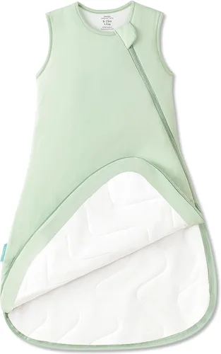Vista 19 de PurComfy Saco de dormir súper suave 1.0 TOG, Saco de dormir premium de viscosa de bambú para bebé con cremallera de 2 vías, Manta vestible para bebé