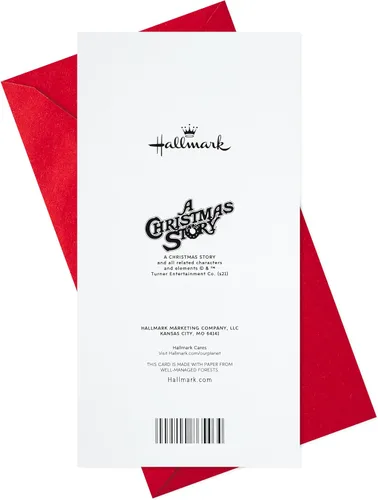 Vista 6 de Hallmark - Paquete de tarjetas de regalo o dinero de Navidad, una historia de Navidad (6 tarjetas festivas con sobres)