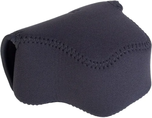 Vista 13 de OP/TECH USA Soft Pouch – Funda compacta para cámara digital, bolsa de accesorios ligera, funda de neopreno elegante para DSLR, perfecta