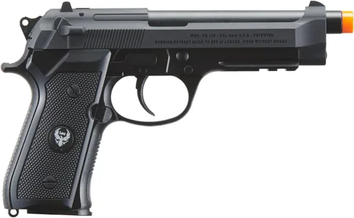 Vista 2 de HFC Steel Beretta M9 300 FPS Pistola de Airsoft de gas verde