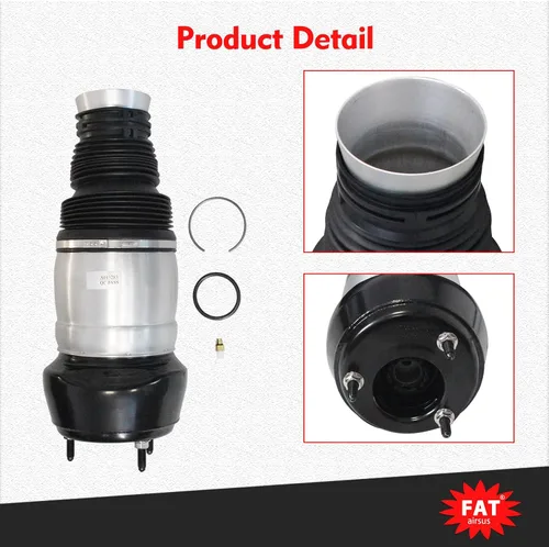 Vista 2 de Par delantero izquierdo derecho amortiguador amortiguador aire suspensión bolsas compatibles con Mercedes-Benz W166 X166 ML350 ML400 ML500 ML550
