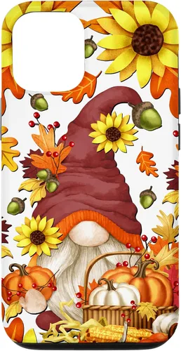 Vista 28 de Hello Fall Sunflower Gnome Pattern for Women Cute Autumn Case for iPhone 17