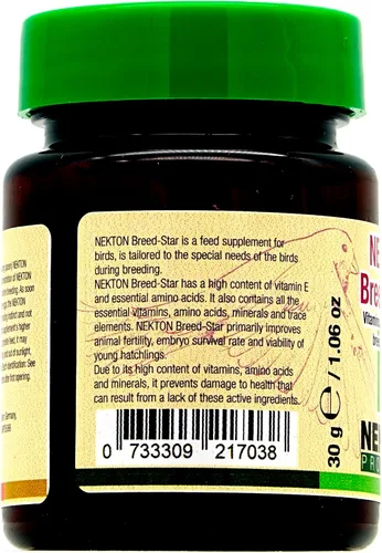 Vista 4 de Nekton Suplemento de cría Breed-Star para aves 30 g / 1.06 oz