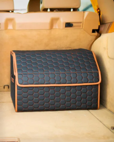 Vista 12 de Owleys Organizador plegable de maletero para Ford Maverick - Almacenamiento plegable de carga con tapa - Pequeña caja de camioneta y organizador