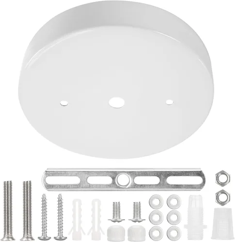 Vista 16 de Sangle Sopffy - Kit de toldo de luz colgante, kit de toldo de iluminación de techo de 5 1/8 pulgadas con todos los accesorios de montaje, cubierta
