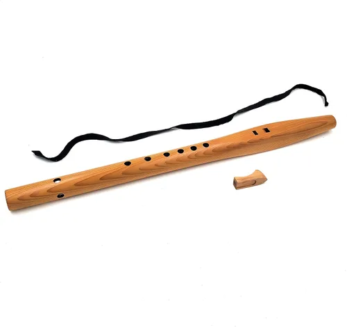 Vista 3 de Paquete de flauta de estilo nativo americano para principiantes con libro para manos pequeñas (bolsa no incluida) por Stellar Flutes