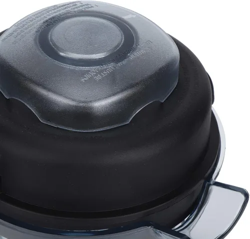 Vista 6 de Contenedor de licuadora de 32 onzas transparente con tapa de cuchilla, accesorios de repuesto para contenedor Vitamix compatible con máquinas