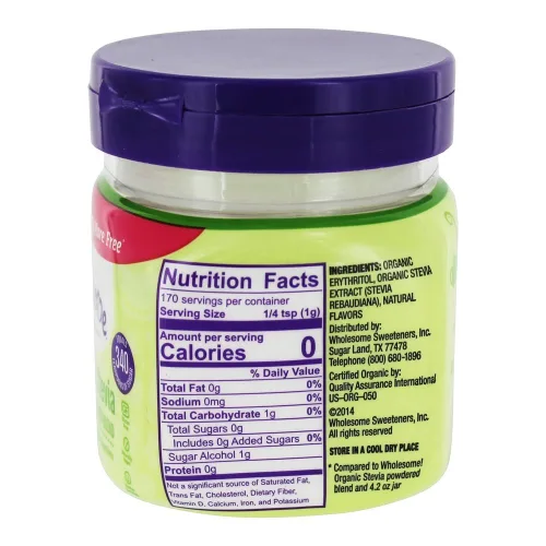 Vista 2 de Wholesome Mindfully Delicious - Edulcorante orgánico de Stevia Spoonable, 6 onzas (paquete de 6)