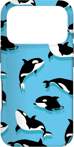 Vista 30 de Orca Swimming Whale Cool Miami Dolphin Beach Lover Gift Case for iPhone 17