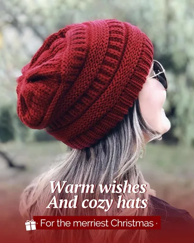 Vista 29 de FURTALK Gorros de invierno para mujer, con forro polar, gorro de punto holgado y cálido, gorro de esquí