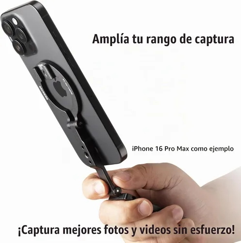 Vista 4 de Trípode magnético para iPhone - para soporte de teléfono MagSafe a presión