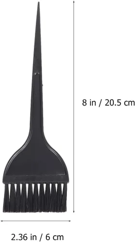 Vista 3 de Cepillo de tinte para el cabello, paquete de 12 pinceles para teñir el cabello, cepillo de tinte para aplicar color de cabello