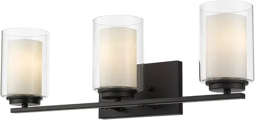 Vista 5 de Z-Lite 426-3V-OB - Vanidad de 3 luces, bronce antiguo