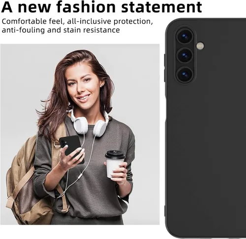 Vista 5 de X-level Funda para Samsung Galaxy A14 5G Slim Fit Soft TPU Super Ultra Thin [Serie Guardian] A14 5G cubierta trasera del teléfono protector ligero