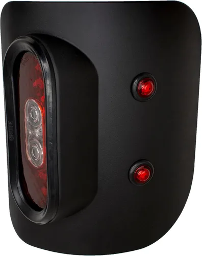 Vista 3 de Luces traseras LED de artillero de cola compatibles con Jeep JT Gladiator, montaje empotrado, aprobado por SAE/DOT