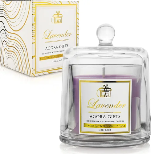 Vista 8 de Vela perfumada Gardenia de lujo, regalo para el hogar, 5.3 onzas