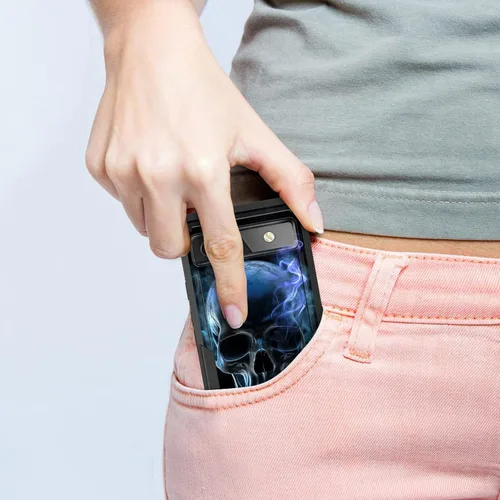 Vista 70 de Funda para Pixel 6A, funda protectora híbrida de doble capa resistente a prueba de golpes de policarbonato duro de silicona suave TPU para Google