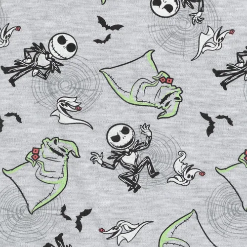 Vista 5 de Disney Nightmare Before Christmas Sally Jack Skellington - Paquete de 5 mamelucos para bebés recién nacidos a bebés Multi