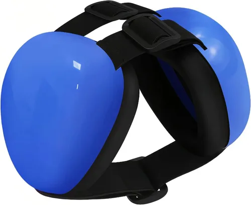 Vista 11 de derYEP Orejeras para perros para protección auditiva 29dB NRR orejeras de protección contra el ruido (grande, rojo)