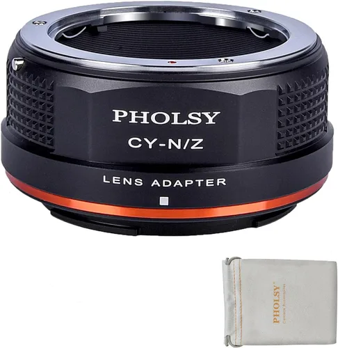 Vista 9 de PHOLSY Adaptador de montaje de lente compatible con lente Leica M39