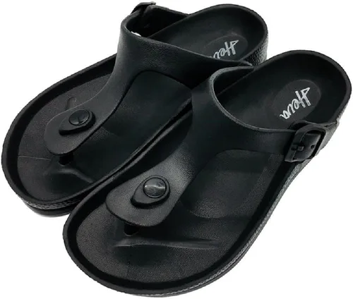 Vista 6 de FUNKYMONKEY Sandalias de tanga ajustables impermeables de EVA para hombres y mujeres
