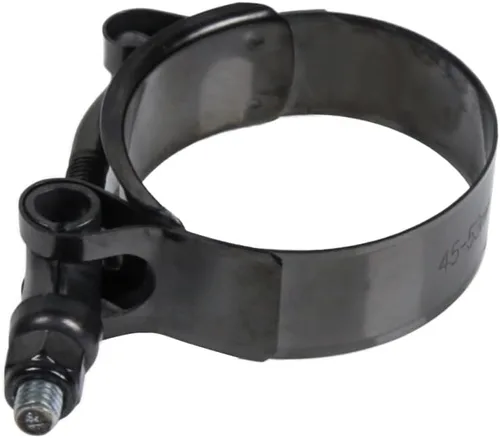Vista 5 de Kyostar - Abrazadera de manguera con perno en T de acero inoxidable ajustable de 1.75" (44mm - 53mm) en negro (electroforesis)