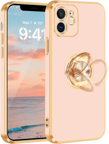 Vista 23 de Fingic Funda para iPhone 11, Funda para iPhone 11 con Soporte de Anillo [Soporte de Anillo Giratorio de 360° Base Magnética]
