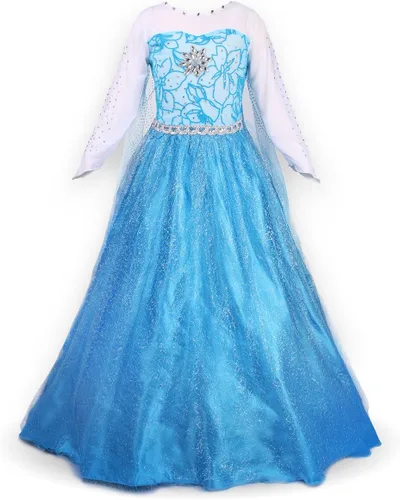 Vista 2 de JerrisApparel Vestido de princesa para disfraz de reina, disfraz de cosplay con accesorios