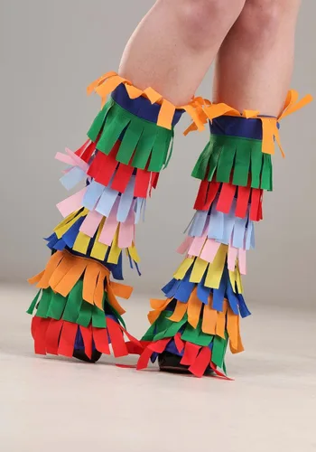Vista 9 de Disfraz de piñata para mujer, disfraz sexy de piñata, Multi