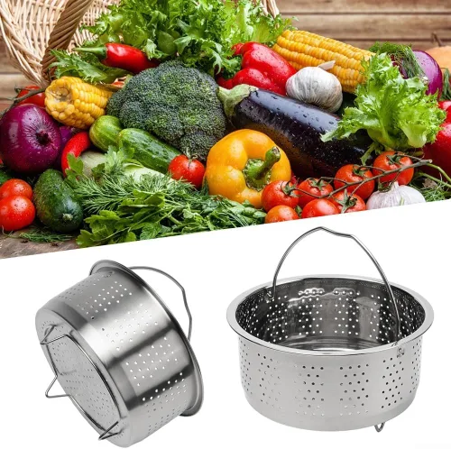 Vista 5 de 304 Stainless Steel Vegetable Steamer Insert