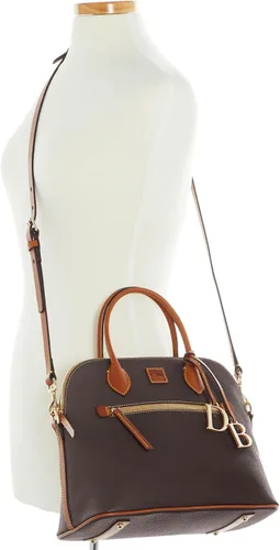 Vista 4 de Dooney & Bourke Bolso de mano, bolso grande con cúpula de grano de guijarros