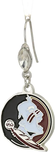 Vista 16 de Siskiyou Sports Pendientes colgantes de cristal de la NCAA