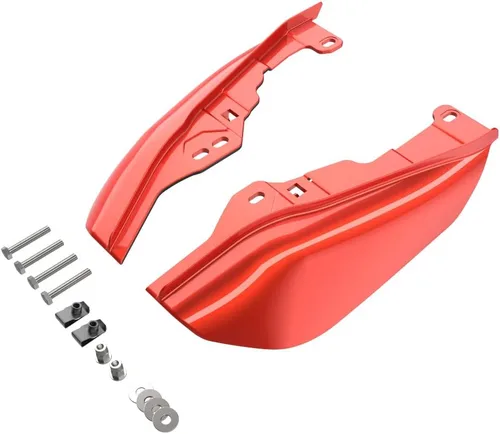 Vista 122 de Advanblack Deflectores de aire Road Glide de marco medio 2024 compatibles con Harley Touring Street Glide, Road King, Electra Glide, 2009-2025