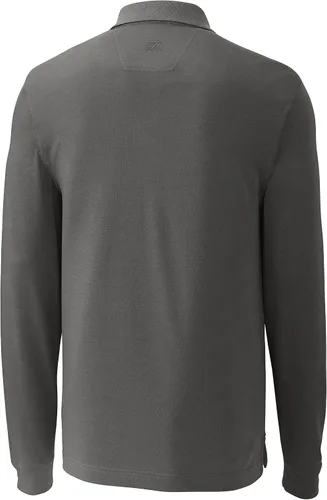 Vista 3 de Cutter & Buck Men's 35+UPF, Long Sleeve Advantage Polo Shirt